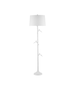 Piaf White Floor Lamp