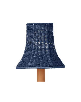 Bell Indigo Chandelier Shade