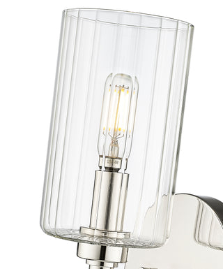 Chastine 1-Light Wall Sconce Polished Nickel