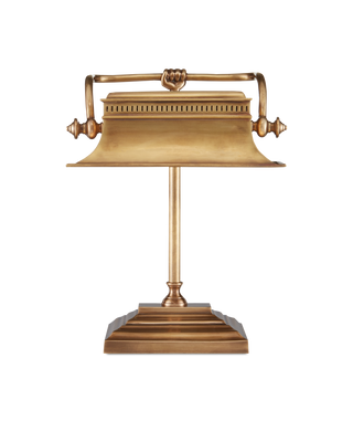 Malvasia Brass Desk Lamp