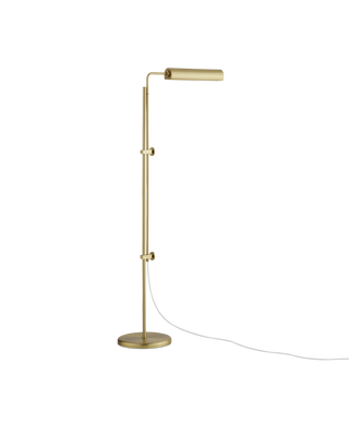 Satire Brass Floor Lamp