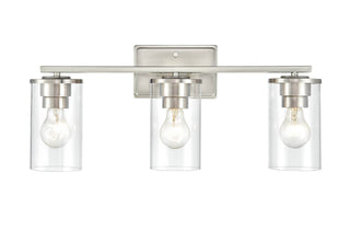 Verlana 3-Light Vanity Brushed Nickel