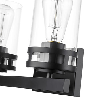 Lunden 2-Light Vanity Matte Black