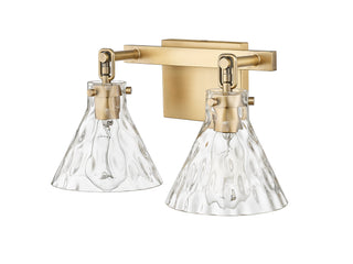 Barlon 2-Light Vanity Vintage Brass