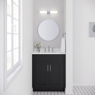 Trumann 1-Light Vanity LED Polished Chrome