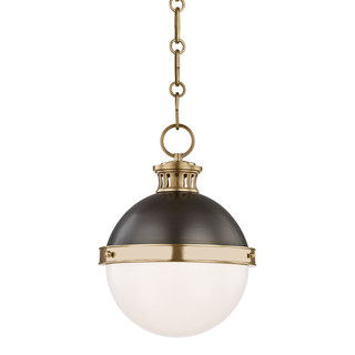 Latham Pendant Aged/antique Distressed Bronze