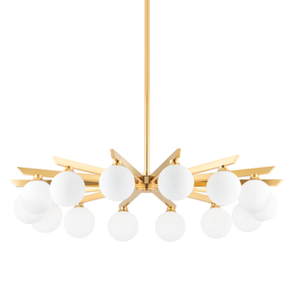 Astra Chandelier VINTAGE BRASS