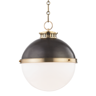 Latham Pendant Aged/antique Distressed Bronze