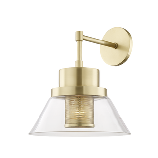 Paoli Wall Sconce Aged Brass