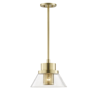 Paoli Pendant Aged Brass