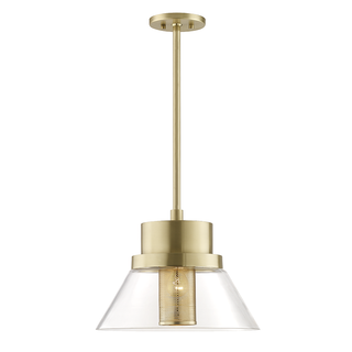 Paoli Pendant Aged Brass