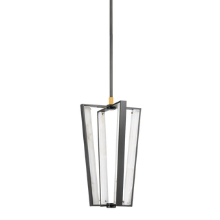 EDGEMERE PENDANT with AGED BRASS/DISTRESSED BRONZE Finish