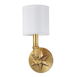 Bethesda Wall Sconce Aged Brass