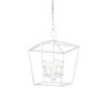 Denison Small White Lantern