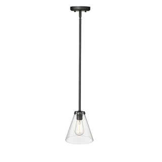 Aliza 1-Light Mini-Pendant Light Matte Black