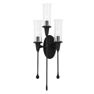 Chisel Wall Sconce Black Iron