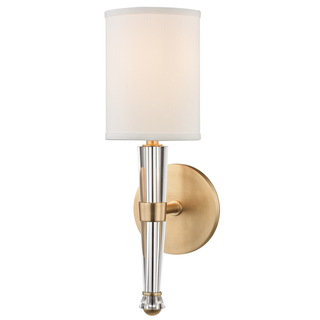 Volta Wall Sconce Aged Brass