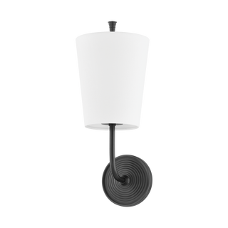 GLADSTONE Wall Sconce with Distressed Bronze Finish
