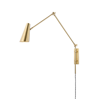 Lorne Plug-in Sconce Aged Brass