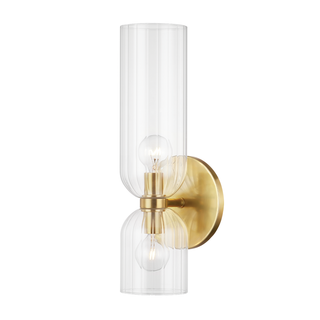 Sayville Wall Sconce Aged Brass