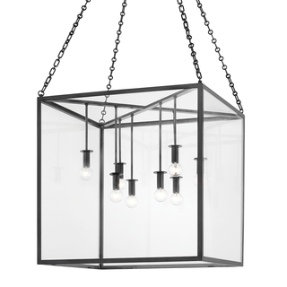 Catskill Lantern with Aged Iron Finish