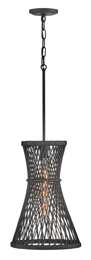 Twyla Medium Pendant in Black