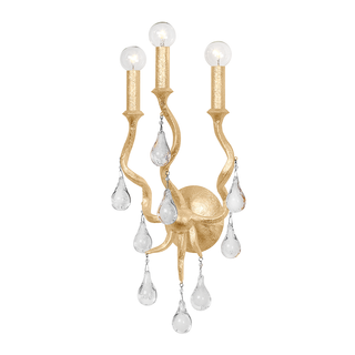 Aveline Wall Sconce Gold Leaf