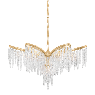 Pandora Chandelier Gold Leaf