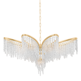 Pandora Chandelier Gold Leaf