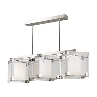 Achilles Linear with Polished Nickel Finish