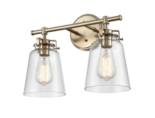 Amberose 2-Light Vanity Modern Gold