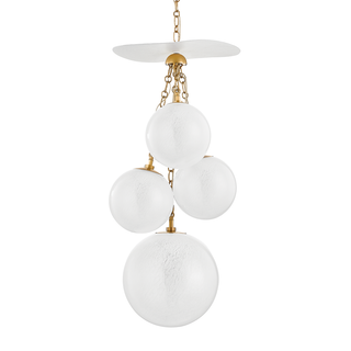 Antoinette Pendant In VINTAGE BRASS Finish