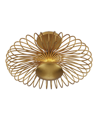 Sheereen Gold Semi-Flush Mount