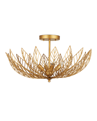 Leaflace Semi-Flush Mount