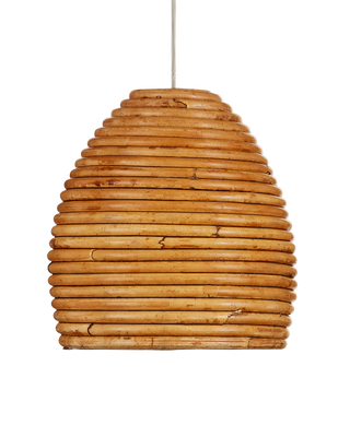 Beehive 3-Light Round Multi-Drop Pendant