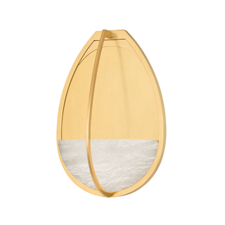 Lloyd Wall Sconce with Aged Brass Finish