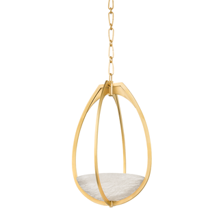 Lloyd Pendant Aged Brass