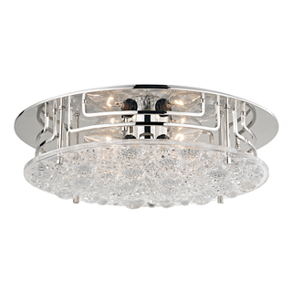 Holland Flush Mount Polished Nickel