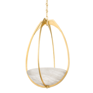 Lloyd Pendant Aged Brass