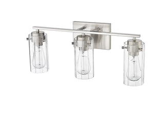 Serena 3-Light Vanity Brushed Nickel