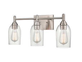Arlett 3-Light Vanity Brushed Nickel