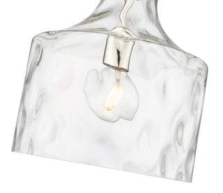 Santorini 1-Light Pendant Light Polished Nickel
