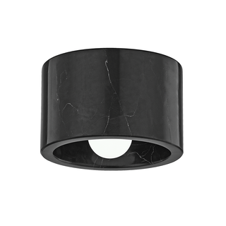 Loris Flush Mount with Polished Nickel Finish