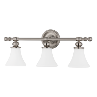 Weston Bath and Vanity with Satin Nickel Finish