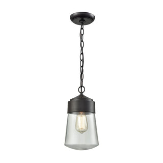 Mullen Gate 6'' Wide 1-Light Outdoor Pendant - Oil Rubbed Bronze