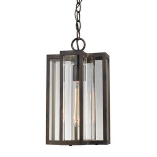 Bianca 8'' Wide 1-Light Outdoor Pendant - Hazelnut Bronze