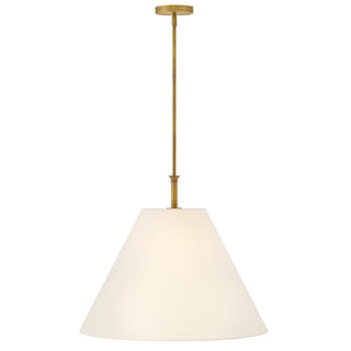 Greta Large Pendant in Heritage Brass