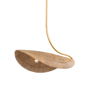 Medea Linear In Gold Leaf Finish