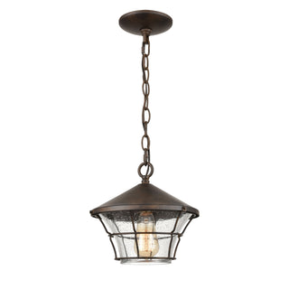 Gavin 10'' Wide 1-Light Outdoor Pendant - Hazelnut Bronze