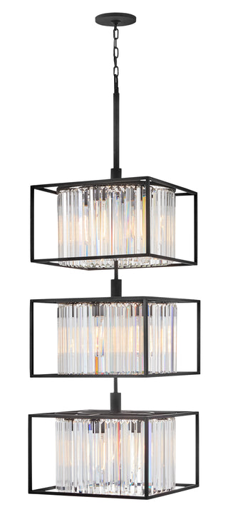 Giada Double XL Multi Tier In Black Finish